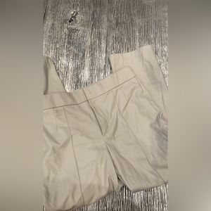 Zara Leather Crop Pant